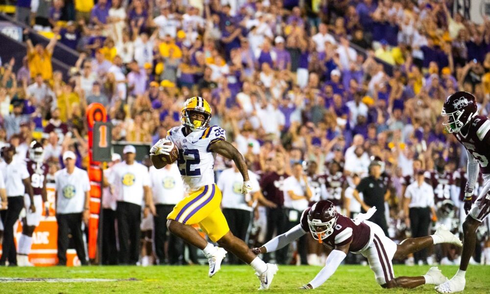 veteran LSU running back, LSU football, veteran, Armoni Goodwin, transfer