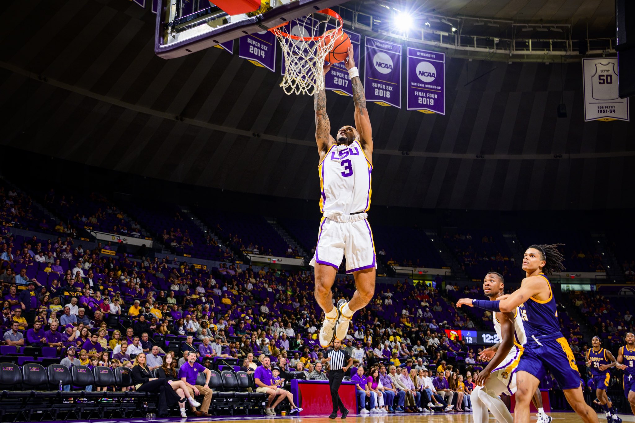 LSU basketball, transfer portal, Daimion Collins