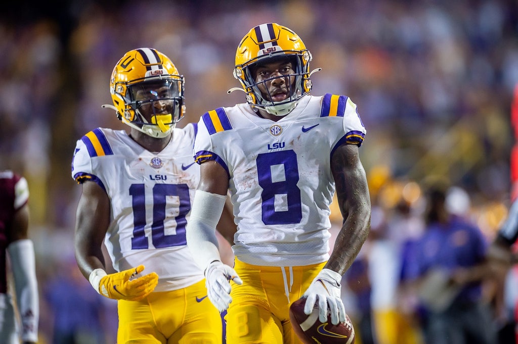 LSU football vs. Texas A&M, Texas A&M, 2023, week 13, SEC