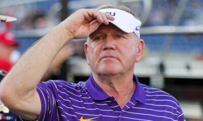 LSU football coach Brian Kelly, LSU football, Army, 300, 2023