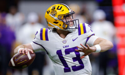 backup LSU football quarterback, Garrett Nussmeier, quarterback, freak of the week