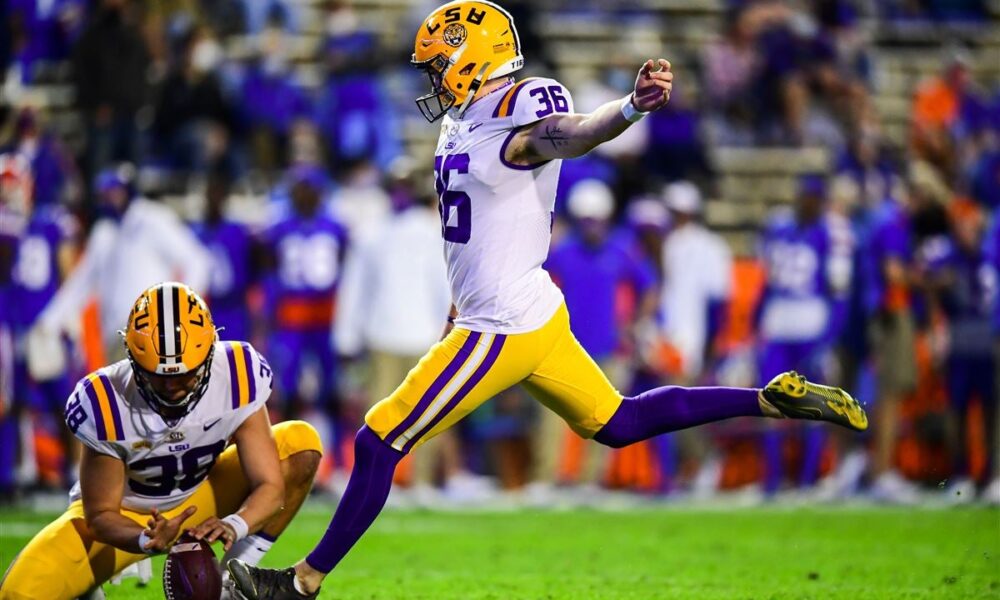 Freak of the Week, LSU football, Peyton Todd, punter, class of 2021