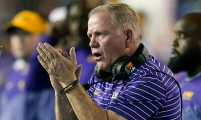 LSU coach Brian Kelly, LSU, Blake Baker, 2024, defense