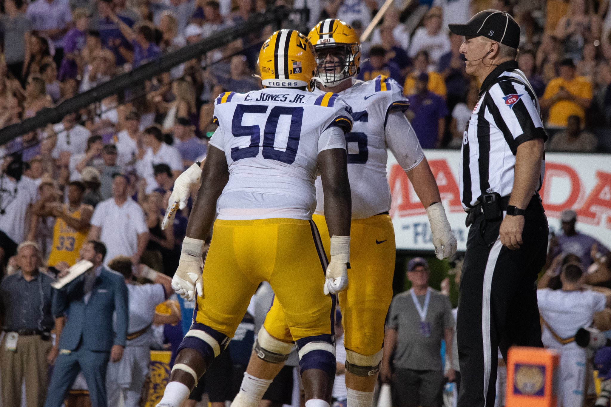 class of 2025 offensive lineman, class of 2025, LSU, Jacobe Ward, three-star