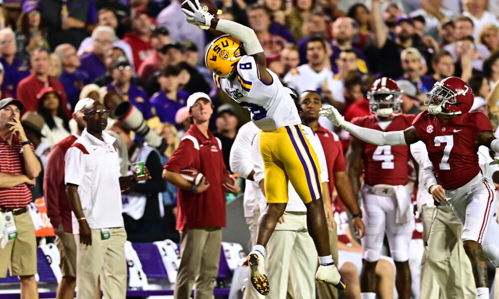 LSU football offense, offense, Jayden Daniels, top five