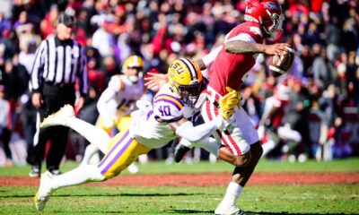 LSU football linebacker room, linebacker, Harold Perkins Jr, Greg Penn III, Omar Speights