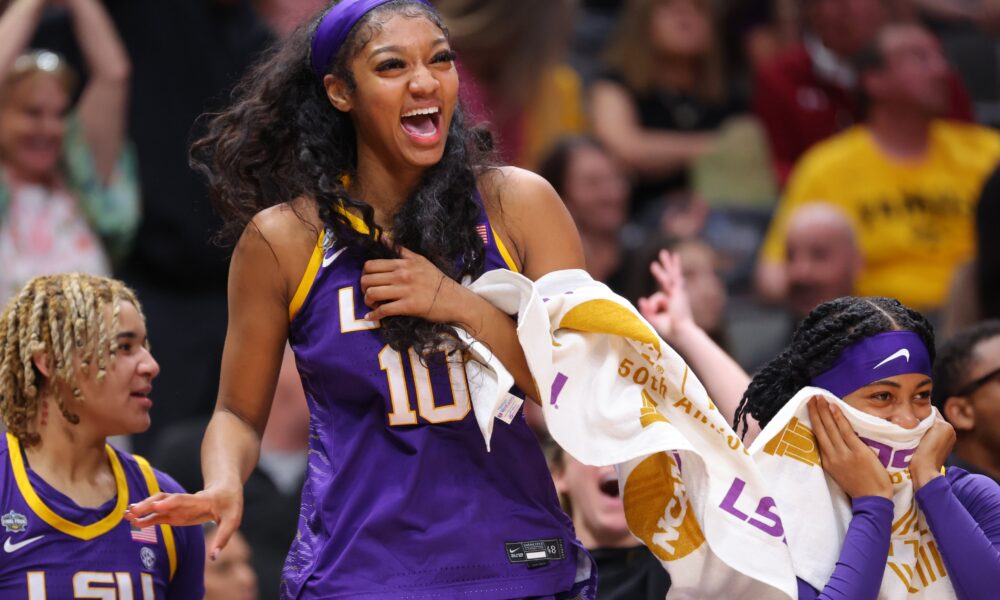 LSU women's basketball star, Angel Reese, national championship, ESPYs