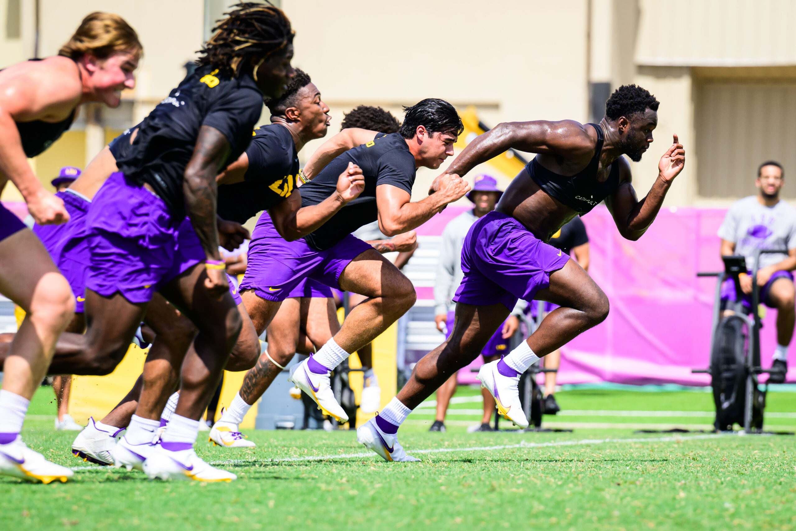 LSU football fall camp, Brian Kelly, college football, fall camp