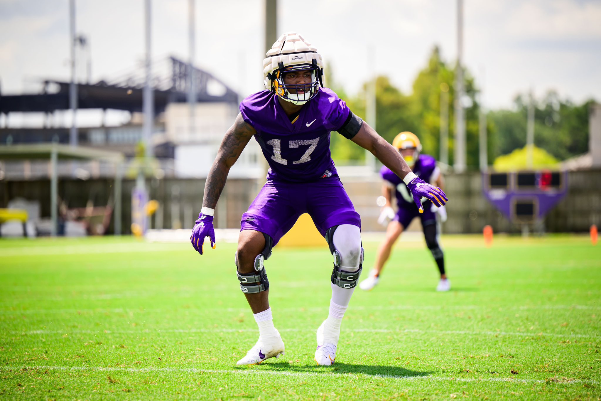 LSU football freshman, Da'Shawn Womack, Brian Kelly, freshman, edge rusher