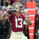 quarterback Jordan Travis, LSU football, Florida State, Brian Kelly, week one