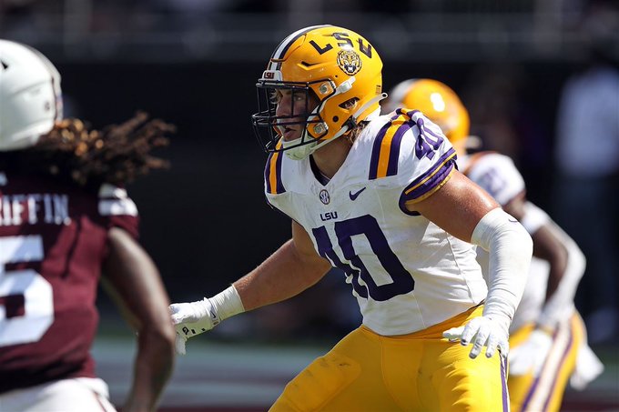 LSU football freshman, freshman, linebacker, Whit Weeks, Ole Miss