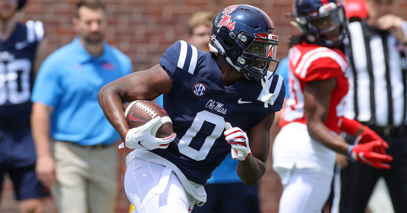 LSU football matchup, Ole Miss, Michael Trigg, 2023, tight end