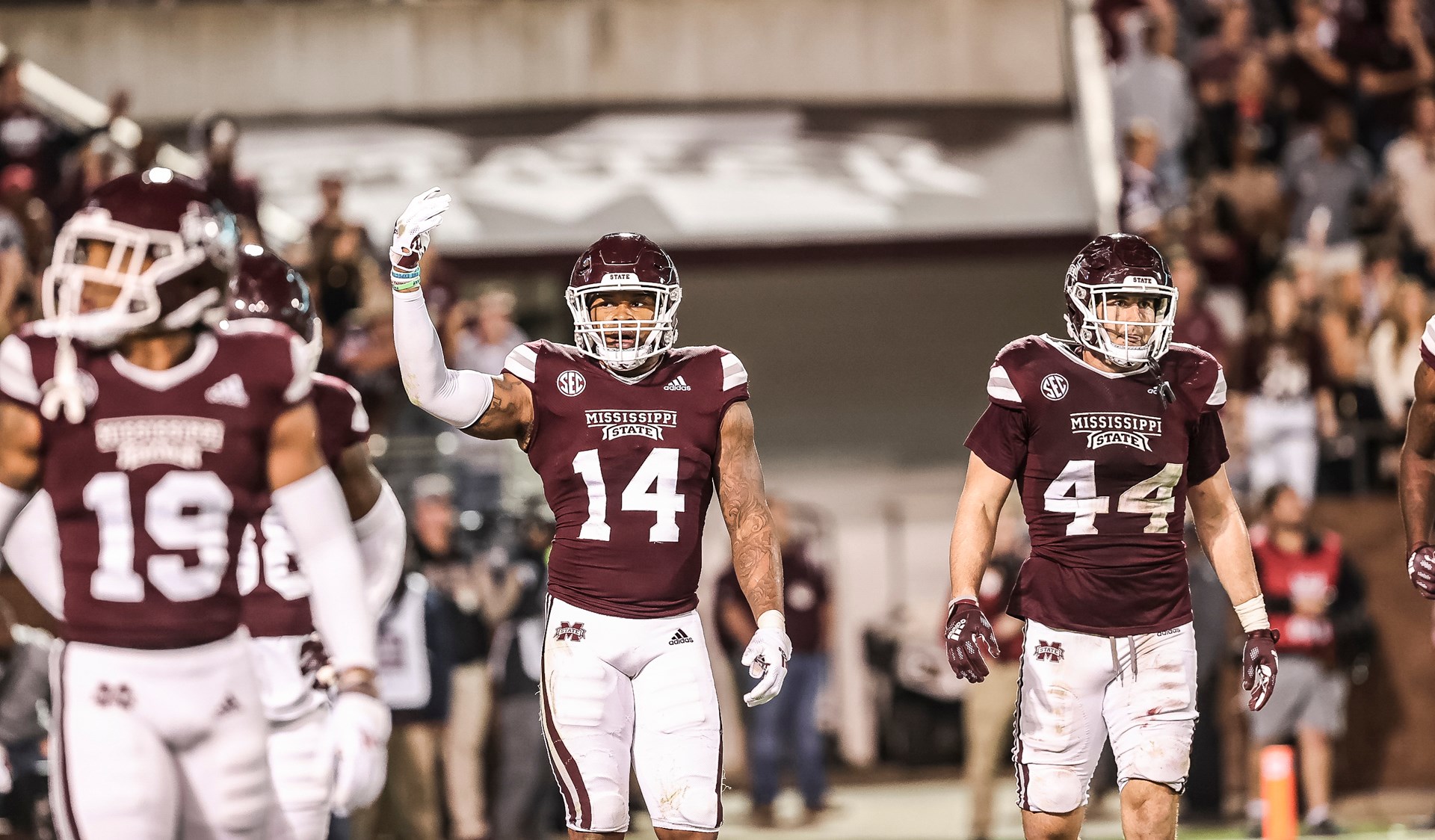 Mississippi State defense, LSU football, Nathaniel Watson, Jett Johnson, Decamerion Richardson