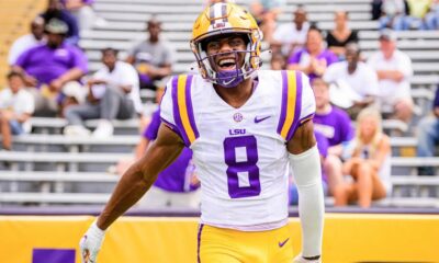 LSU football wide receiver Malik Nabers, wide receiver, Malik Nabers, 2023, Biletnikoff