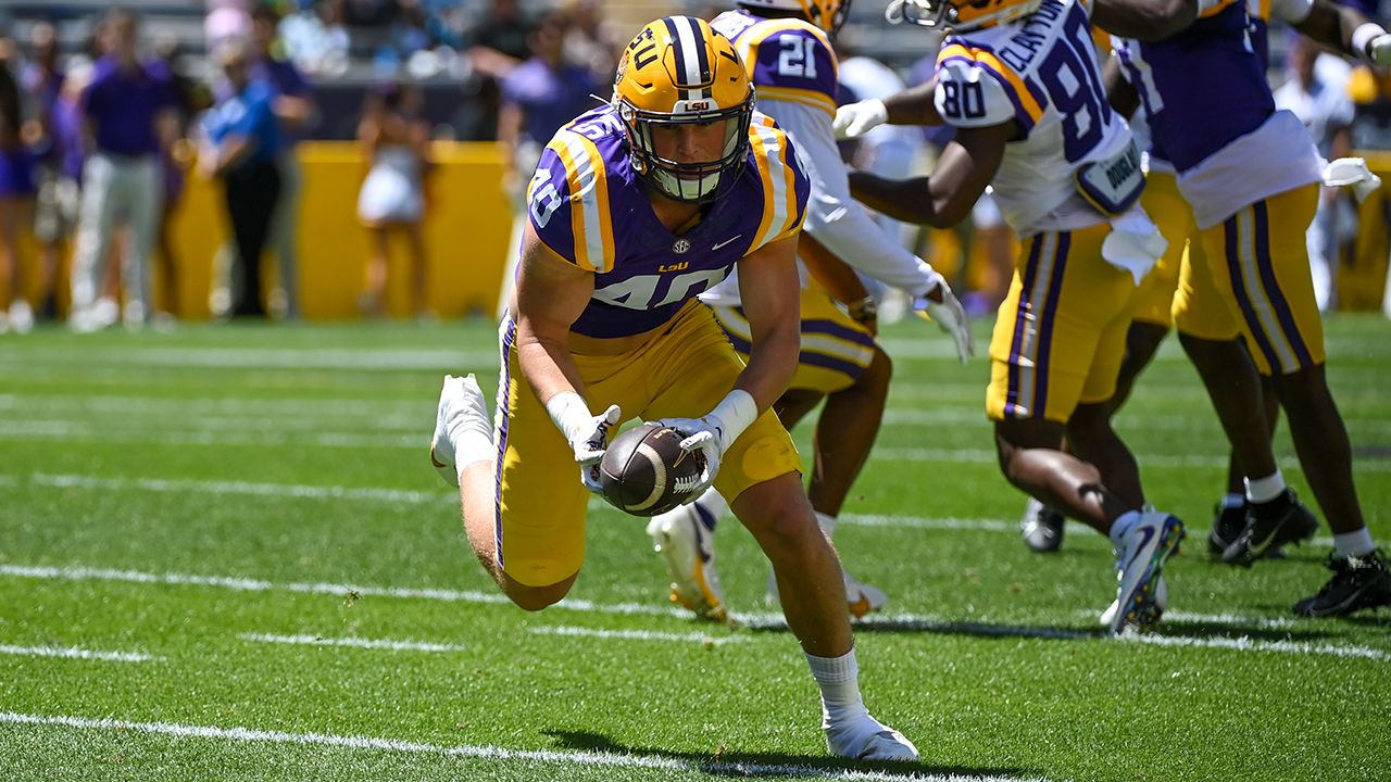 LSU football freshmen, Ka'Morreun Pimpton, Da'Shawn Womack, Whit Weeks, 2023