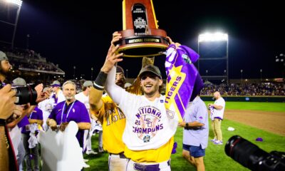 LSU baseball, national championship, 2023, ring ceremony, Jay Johnson