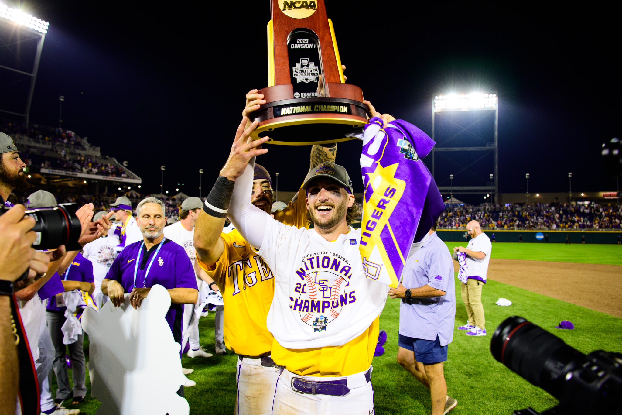 LSU baseball, national championship, 2023, ring ceremony, Jay Johnson