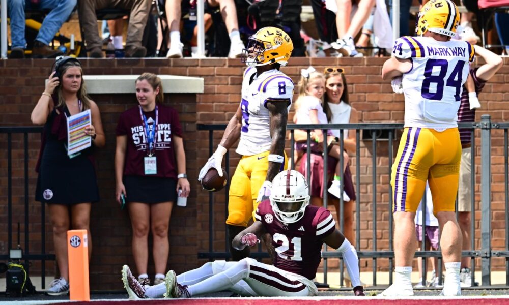 LSU football recruiting, class of 2024, cornerback, Mississippi State, PJ Woodland