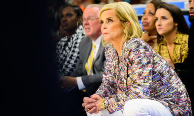 LSU women's basketball coach Kim Mulkey, Angel Reese, Southeastern Louisiana, forward