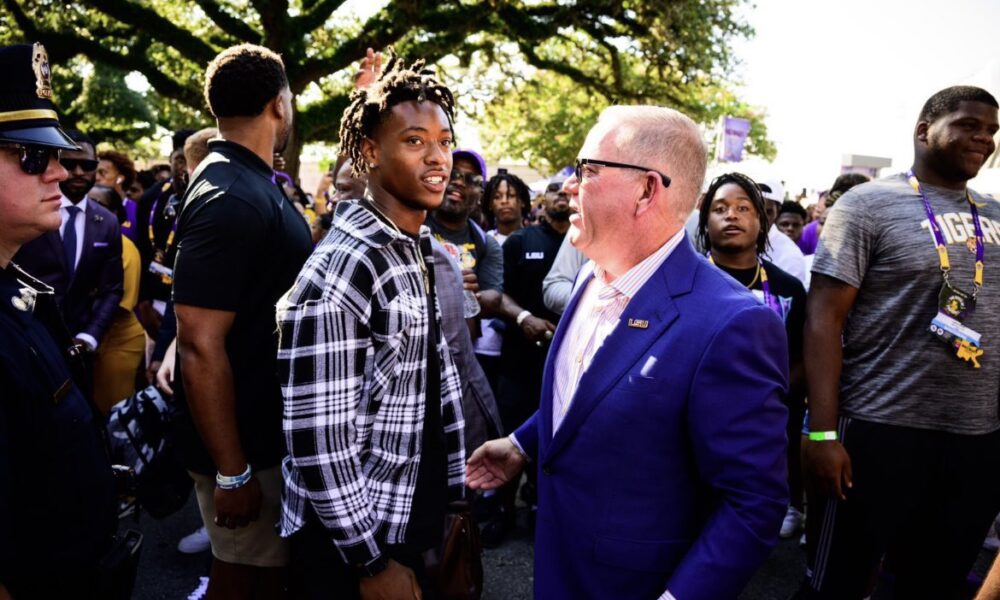 LSU football class of 2024, class of 2024, Joseph Stone Jr, wide receiver, four-star