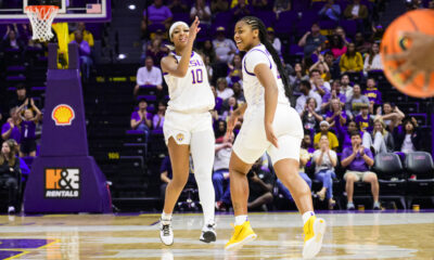 coach Kim Mulkey, Mikaylah Williams, LSU women's basketball, guard, Kent State