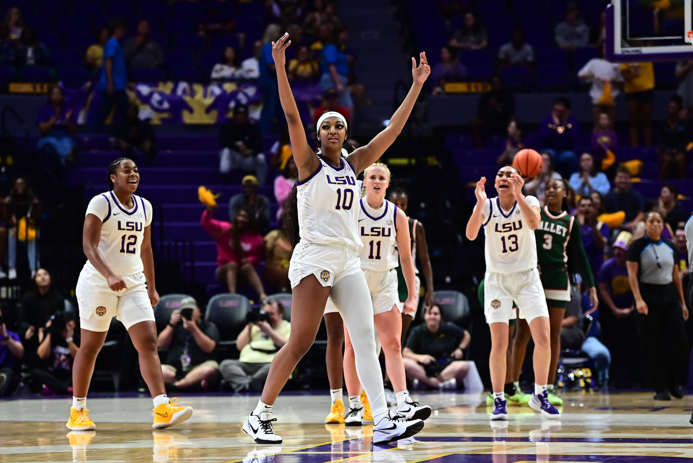 LSU women's basketball star, Angel Reese, Kim Mulkey, Virginia Tech, forward