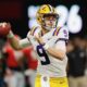 quarterback Joe Burrow, quarterback, Bengals, LSU football, Ohio State