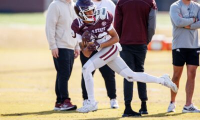 Mississippi State wide receiver, wide receiver, Jacoby Bellazar, LSU football, transfer