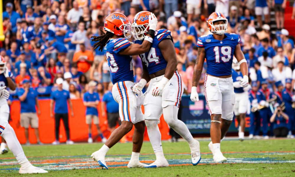 LSU football vs. Florida, Florida, Tyreak Sapp, Princely Umanmielen, Jason Marshall Jr