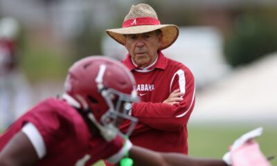 Alabama coach Nick Saban, Alabama, LSU football, Jayden Daniels, offense