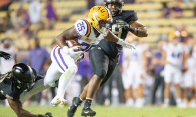 LSU football freshman running back, LSU football, Tiger Stadium, freshman, Trey Holly