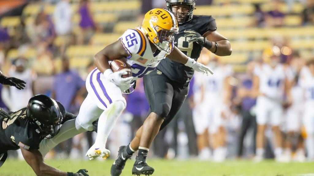 LSU football freshman running back, LSU football, Tiger Stadium, freshman, Trey Holly