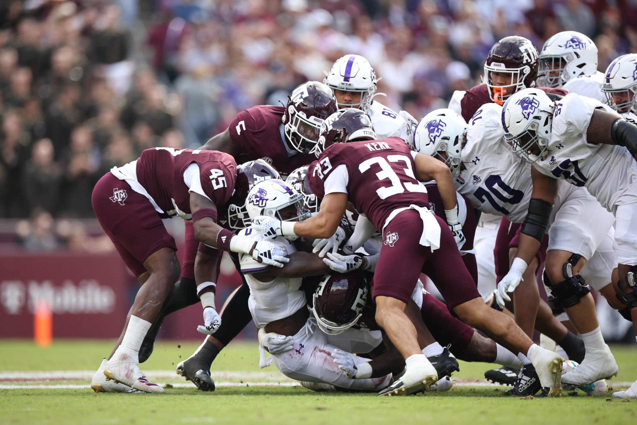 LSU football vs. Texas A&M, Texas A&M, Edgerrin Cooper, Bryce Anderson, Walter Nolen