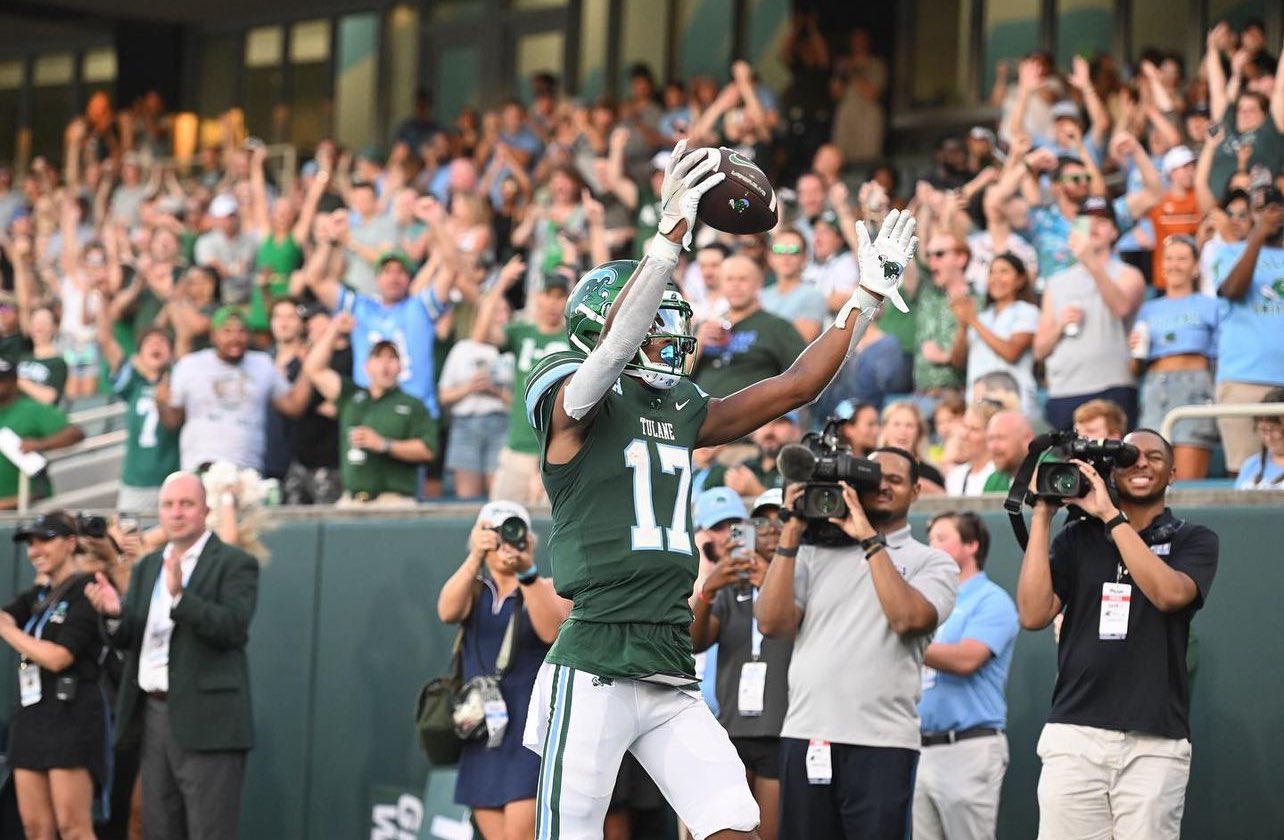 Tulane transfer portal wide receiver, transfer, Tulane, LSU, Chris Brazzell