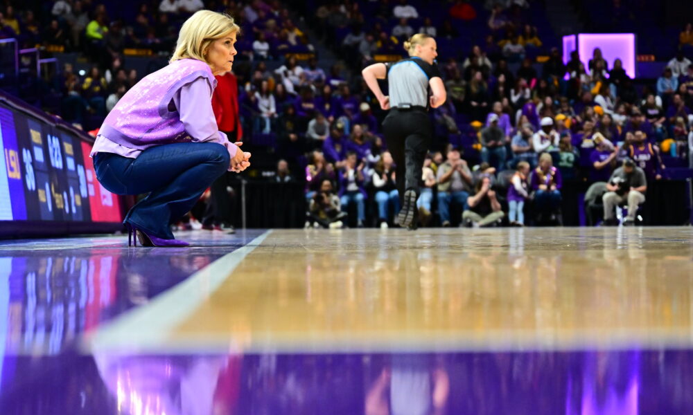 LSU coach Kim Mulkey, LSU, Nick Saban, Alabama, coach