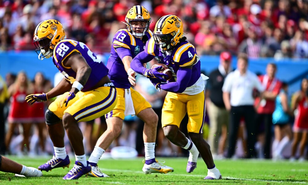 co-offensive coordinators, LSU, Joe Sloan, Cortez Hankton, 2024