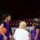 Wooden Award Late Season Watch List, LSU, women's basketball, Angel Reese, Aneesah Morrow