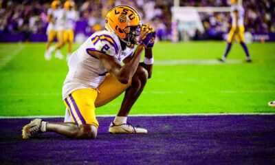 veteran LSU football wide receiver, LSU, Kyren Lacy, 2024, Freak of the Week