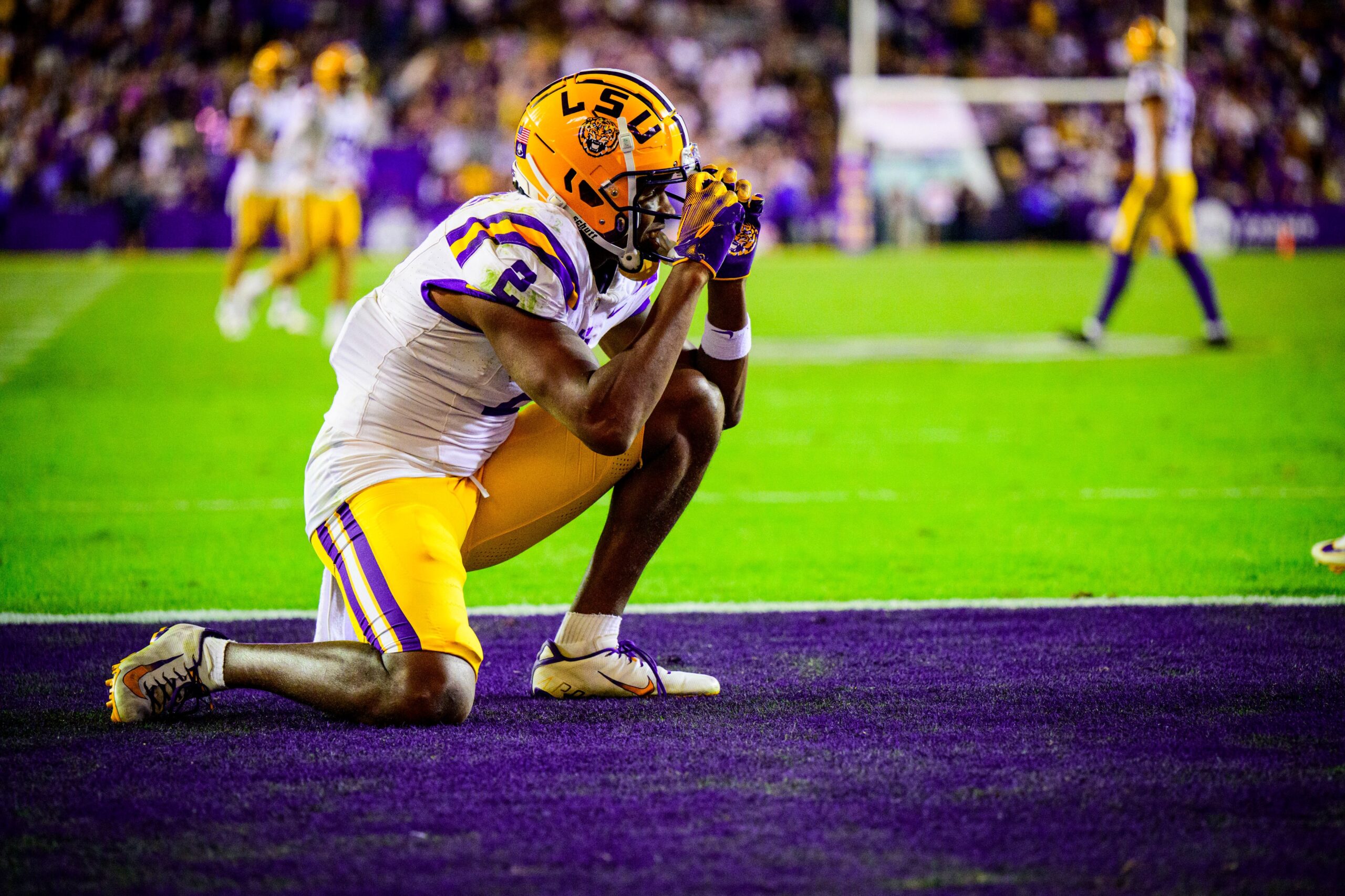 veteran LSU football wide receiver, LSU, Kyren Lacy, 2024, Freak of the Week