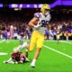 LSU tight end, LSU, Mason Taylor, 2024, spring