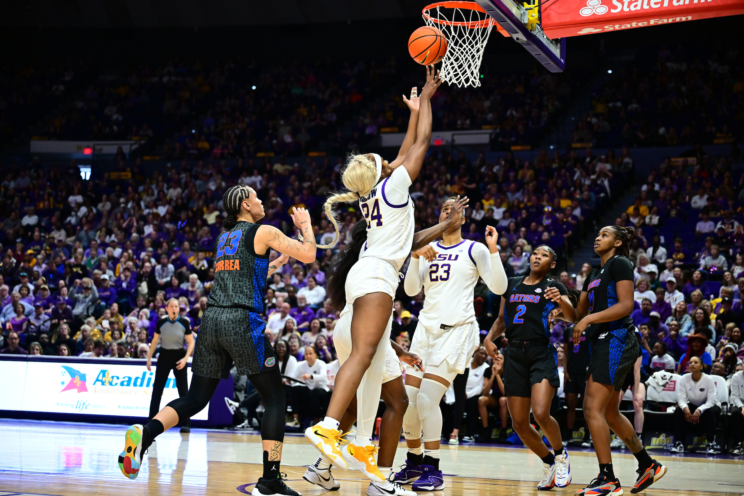 LSU women's basketball star forward, LSU, women's basketball, Florida, Aneesah Morrow