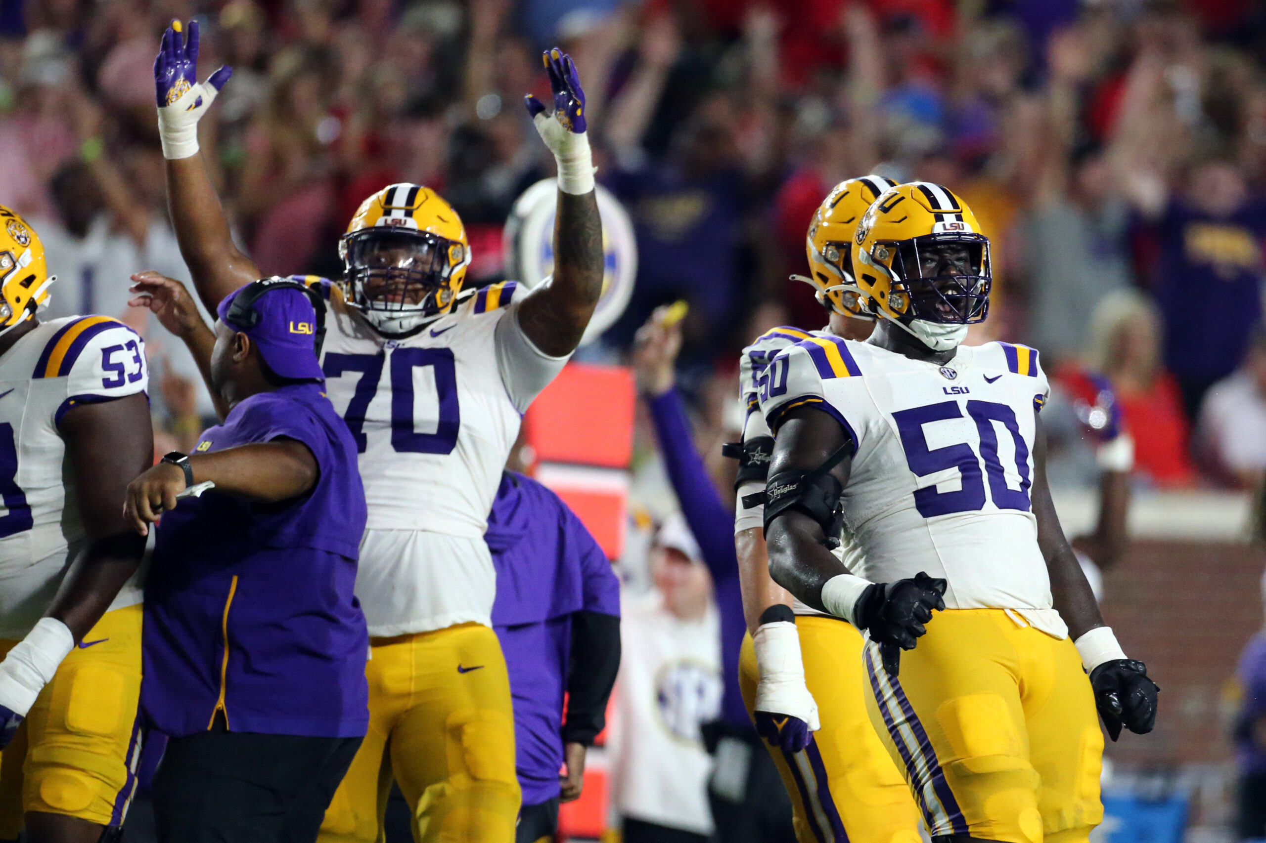 LSU football recruiting target, LSU, class of 2026, offensive lineman, Lamar Brown