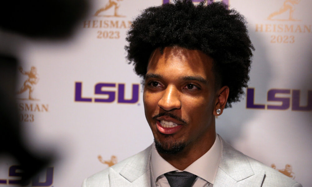 LSU quarterback Jayden Daniels, LSU, quarterback, NFL, 2024