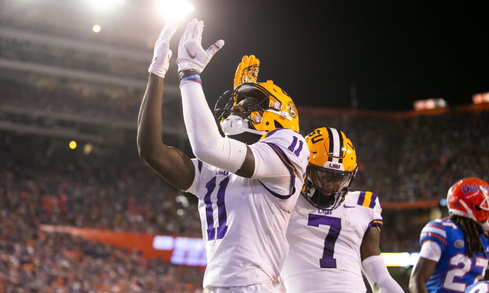 LSU wide receiver, Brian Thomas Jr, LSU, NFL, 2024