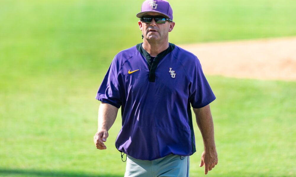 LSU coach Jay Johnson, LSU, Kade Anderson, baseball, freshman