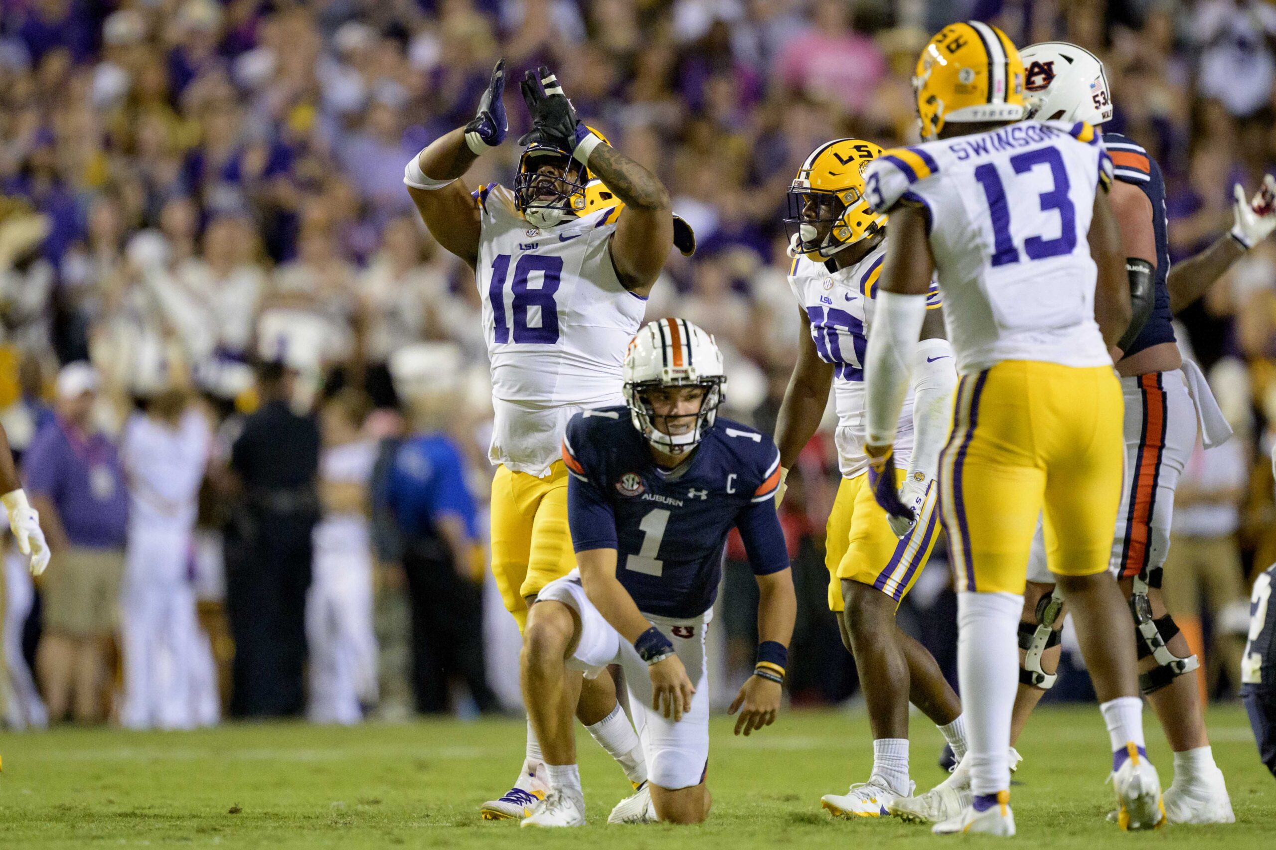 LSU football recruiting, class of 2025, LSU, Corey Adams, defensive lineman