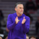 LSU basketball coach Matt McMahon, Matt McMahon, LSU, basketball, 2025