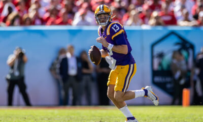 LSU quarterback, LSU, quarterback, Garrett Nussmeier, spring