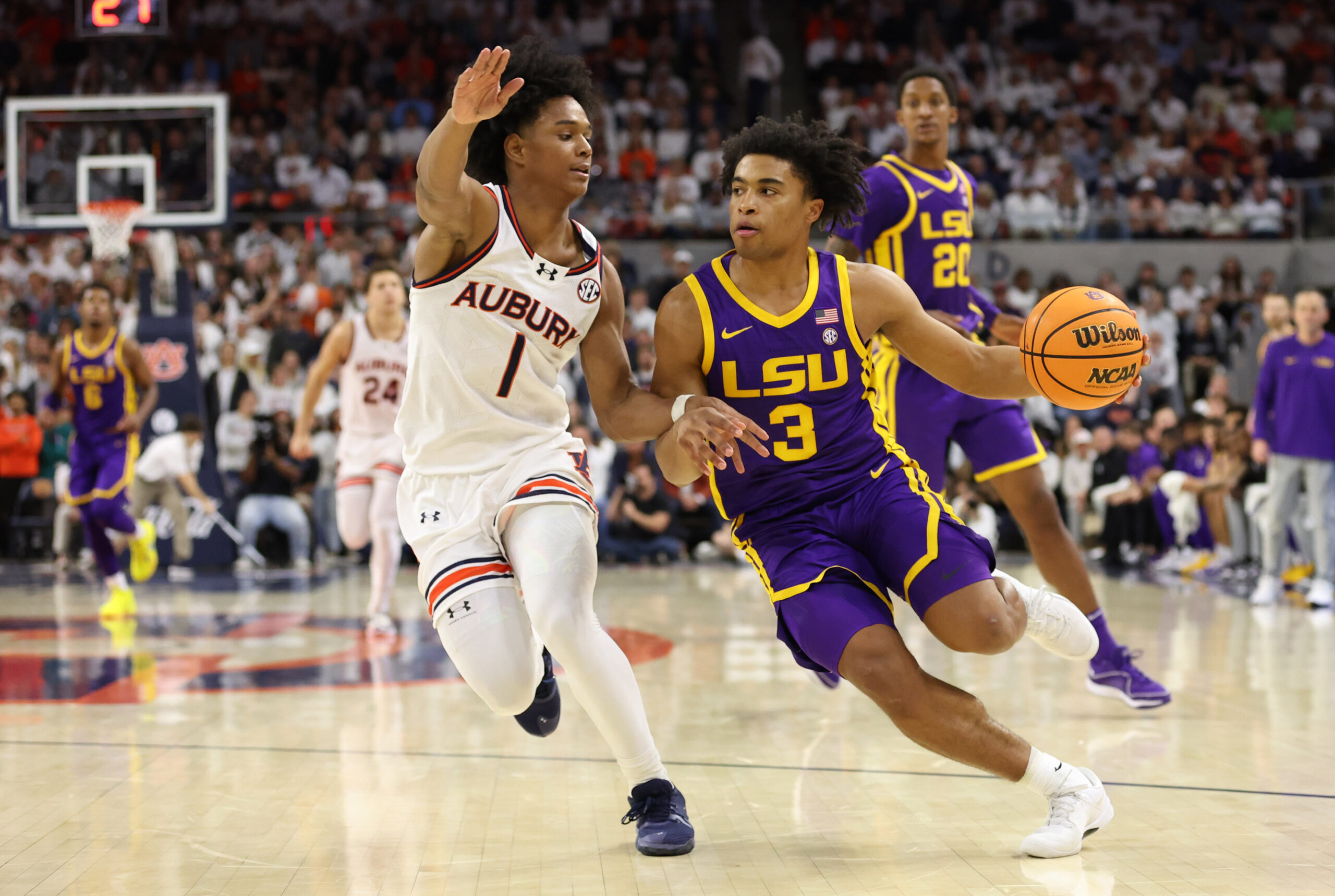 transfer portal point guard, transfer, LSU, Jalen Cook, suspended