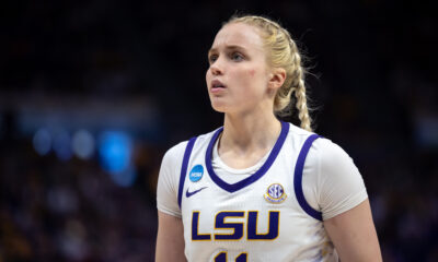 LSU senior guard, guard, LSU, Hailey Van Lith, Sweet 16